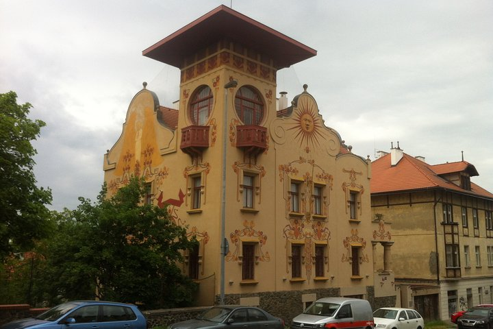 Art Nouveau jewel in Prague's 5th district